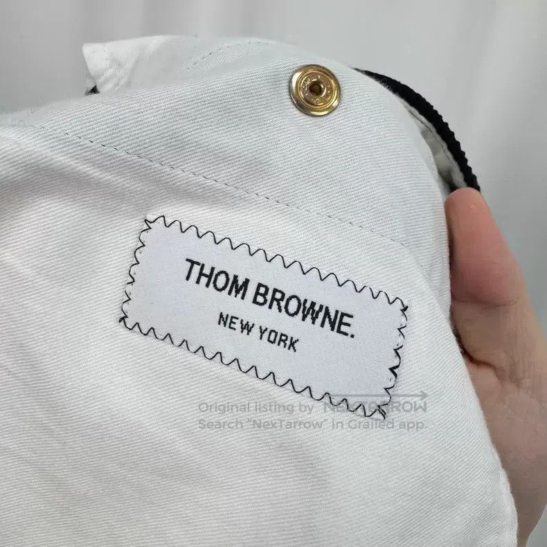 Thom Browne Thom Browne size 2 Four-Stripe Casual Wool Trousers Size US 30 / EU 46 - 6 Thumbnail