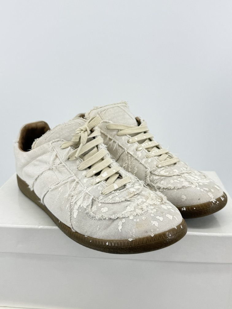 Maison Margiela GAT Low Paint Splatter Size US 8 / EU 41 - 2 Thumbnail