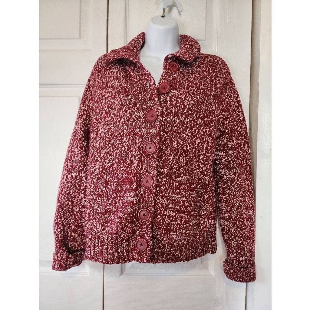 Other Massimo Red Sweater Size L / US 10 / IT 46 - 1 Thumbnail