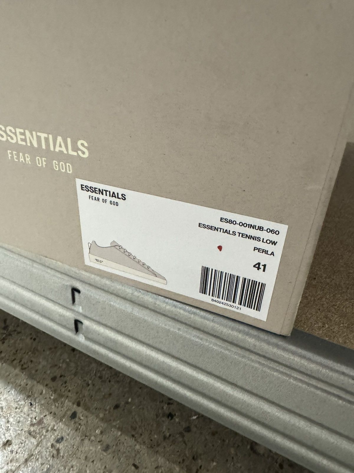 Essentials × Fear of God Fear of God Essentials Tennis Suede Sneaker NEW 325$ Size US 8 / EU 41 - 10 Thumbnail