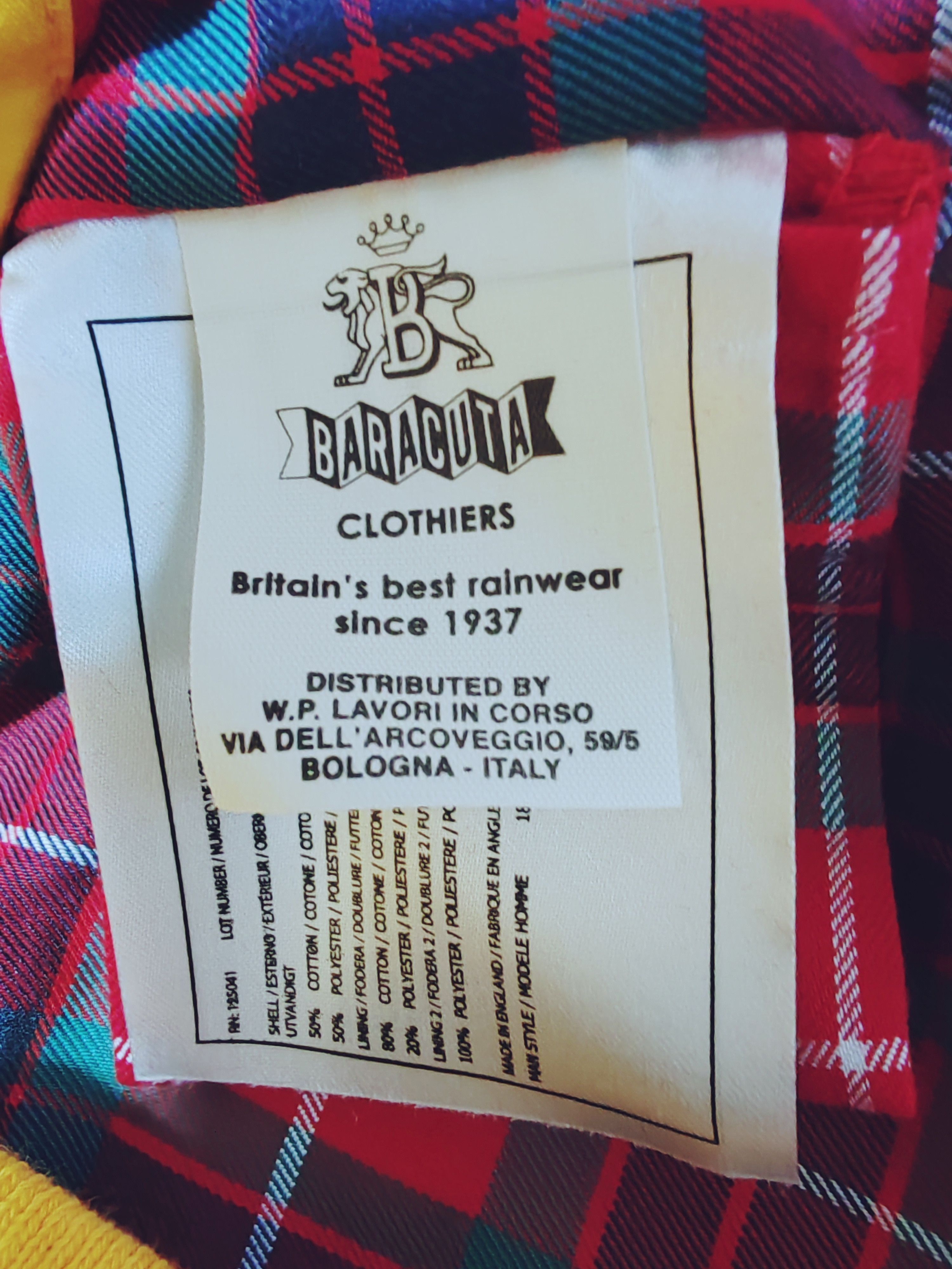 Baracuta Baracuta Size US XL / EU 56 / 4 - 15 Thumbnail