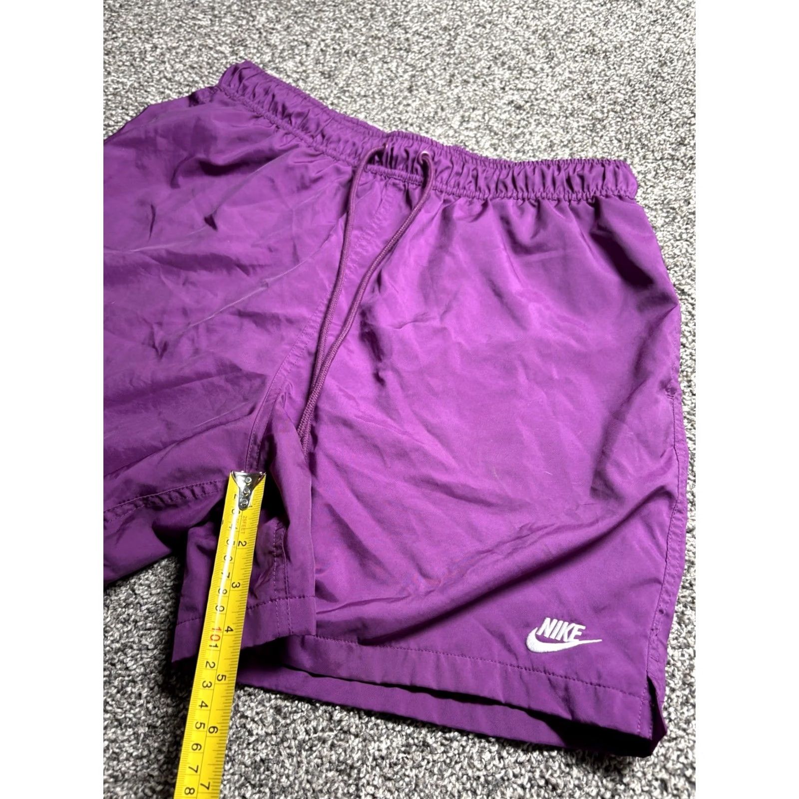 Nike Nike Sportswear Woven Flow Shorts Mens Large Purple FN3307 Size US 33 - 4 Thumbnail