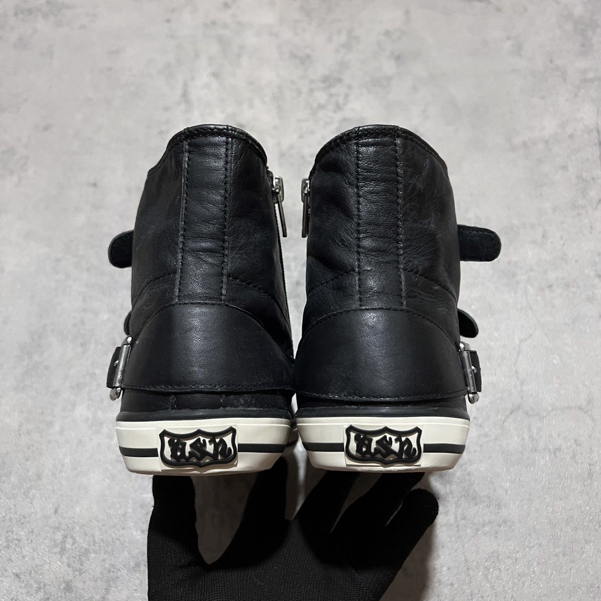 ASH Ash Vincent Strap Leather Hedi Slimane IndieSleaze Punk Vkei Size US 7 / EU 40 - 6 Thumbnail