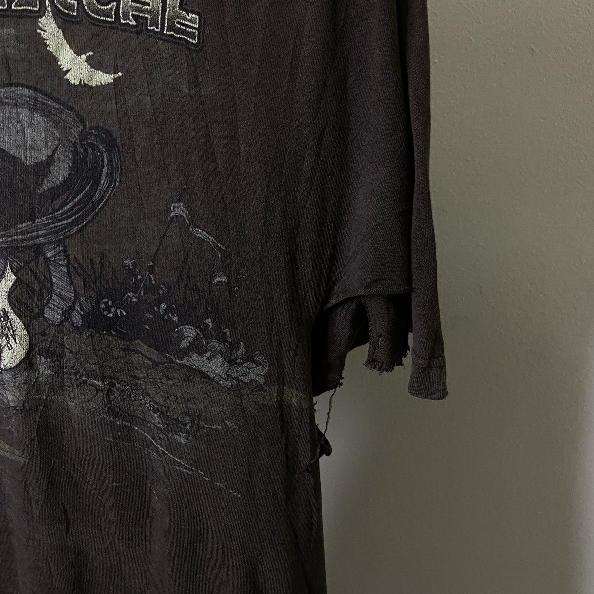 Band Tees 90s Heavy Metal Band Fashion Victim Skulls Style Distressed Size US XXL / EU 58 / 5 - 5 Thumbnail