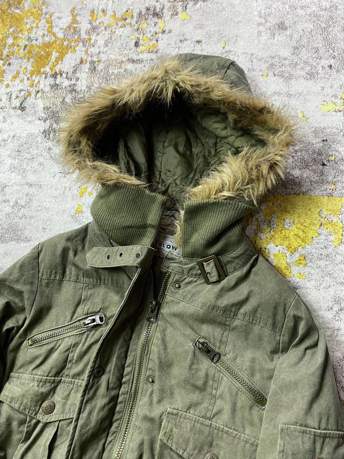 If Six Was Nine Japanes Bolw Fur Jacket Ifsix Lgb Style Size US S / EU 44-46 / 1 - 5 Thumbnail
