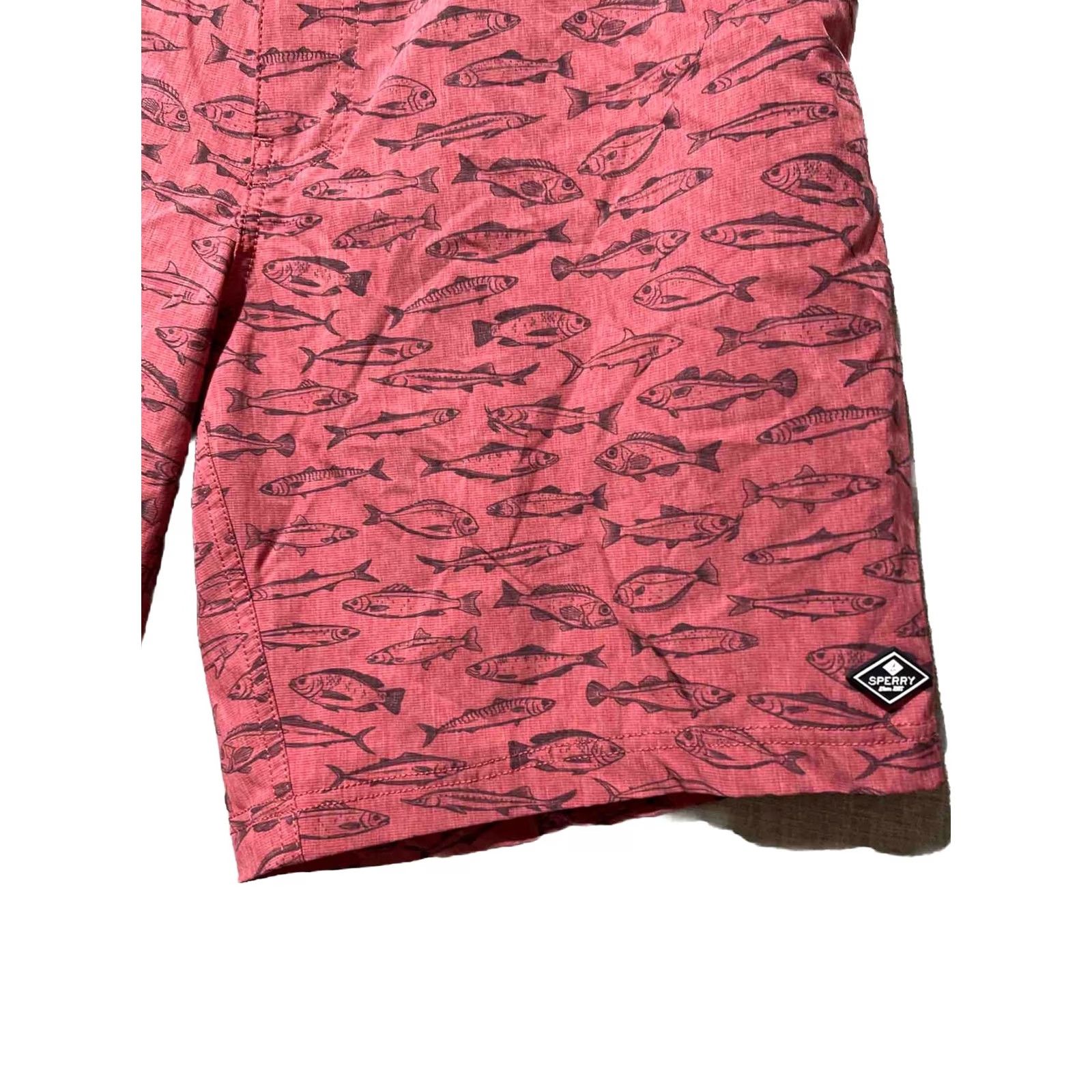 Sperry Sperry Shorts Mens M Red Board Performance Fishing Size US 31 - 3 Thumbnail