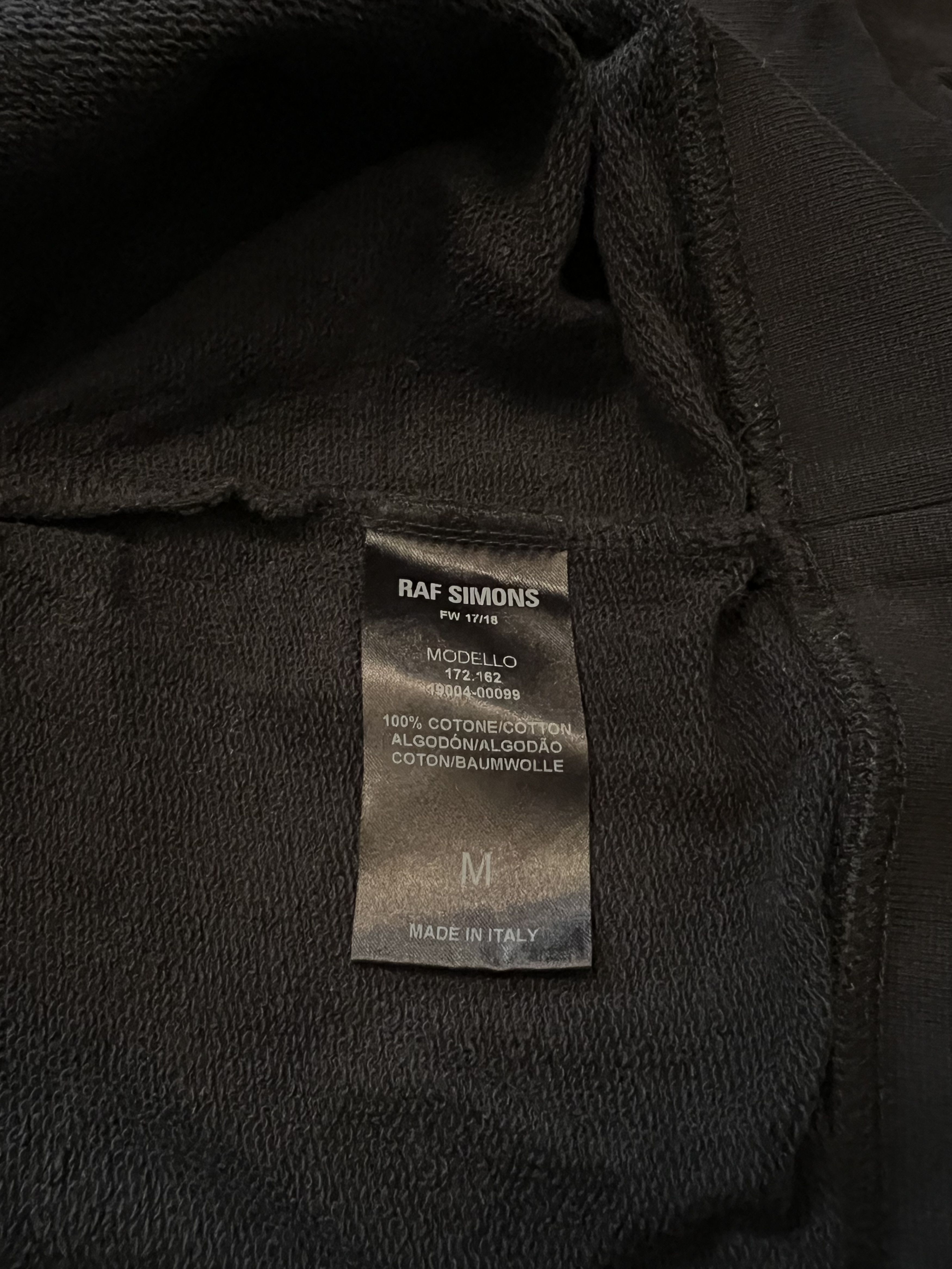 Raf Simons Raf Simons „Any Way Out Of this Nightmare?“ Hoodie black Size US M / EU 48-50 / 2 - 6 Thumbnail
