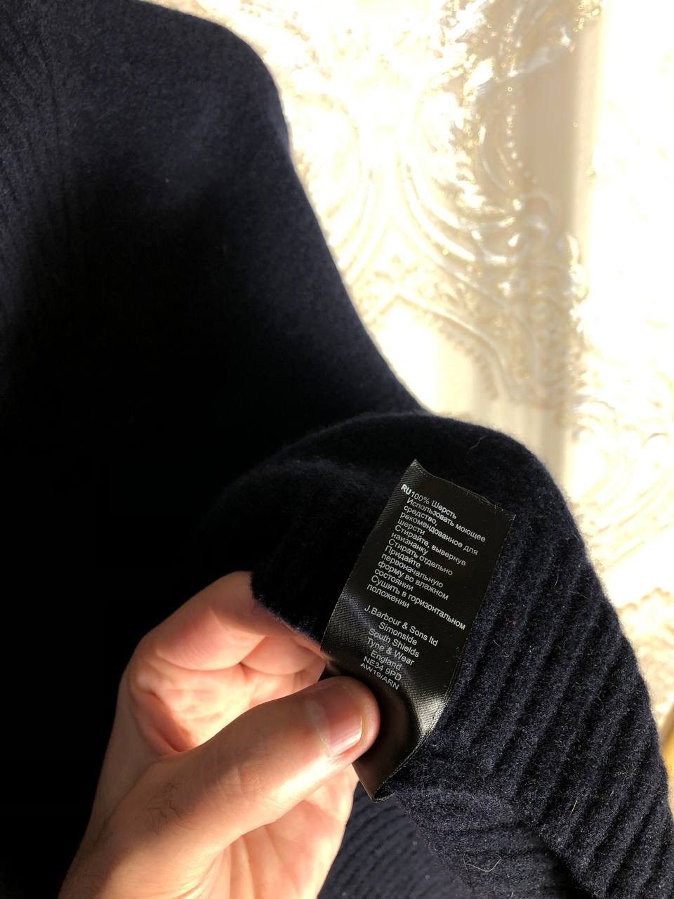 Barbour × Vintage VERY RARE BARBOUR INTERNATIONAL WOOL SWEATER ENGLAND STYLE Size US XL / EU 56 / 4 - 7 Thumbnail