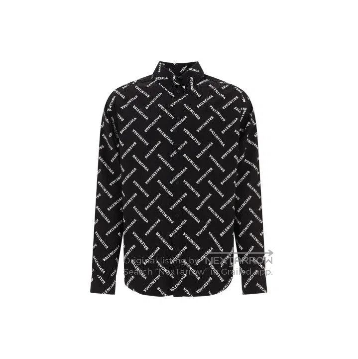 Balenciaga Balenciaga Black Logo Print Button. Size US M / EU 48-50 / 2 - 1 Thumbnail