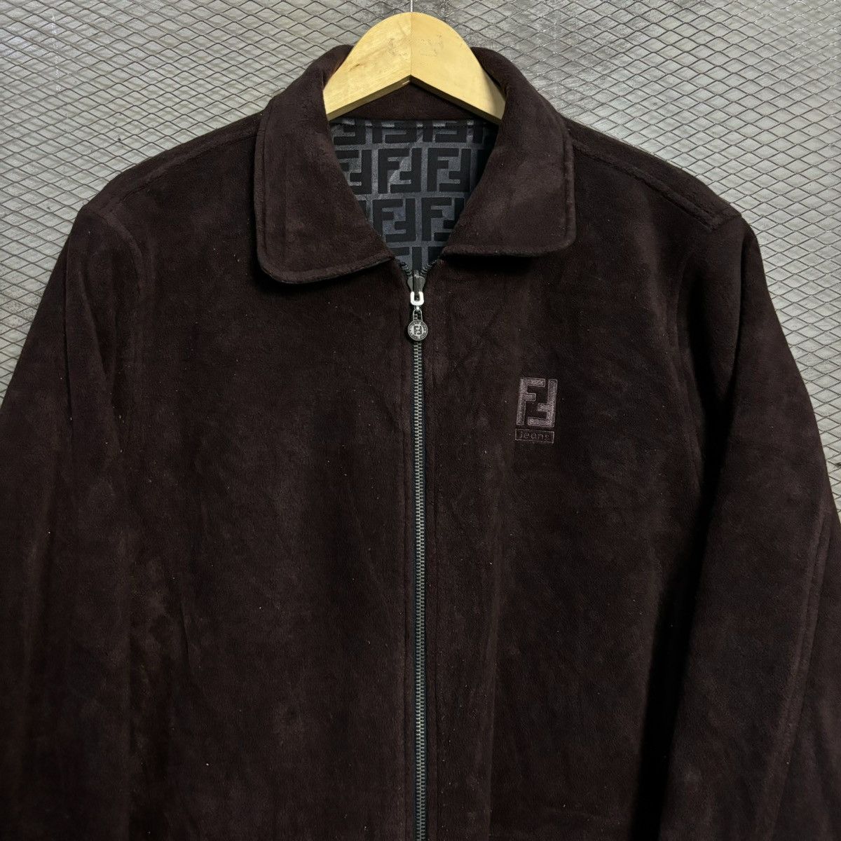 Fendi Vintage Fendi Zucca Monogram Reversible Jacket Size US M / EU 48-50 / 2 - 7 Thumbnail