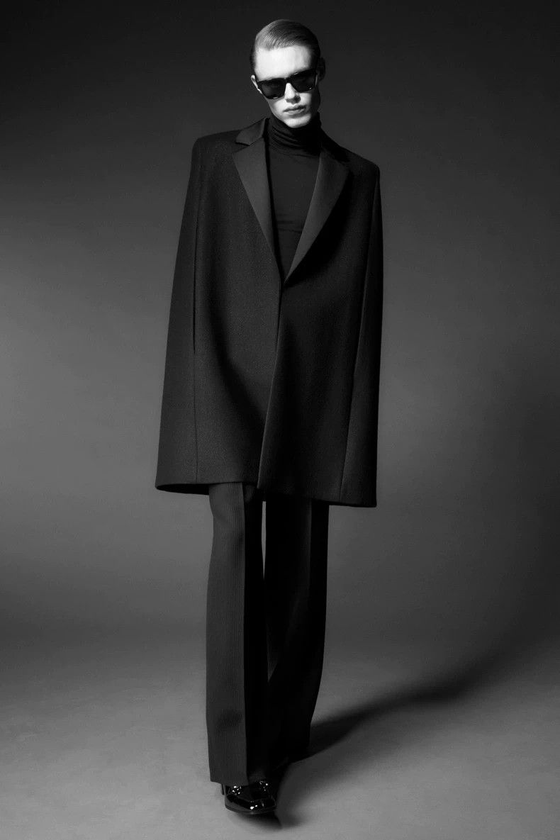 Saint Laurent Paris Saint laurent paris size US 46 22fw poster black embossed Size US 30 / EU 46 - 6 Thumbnail