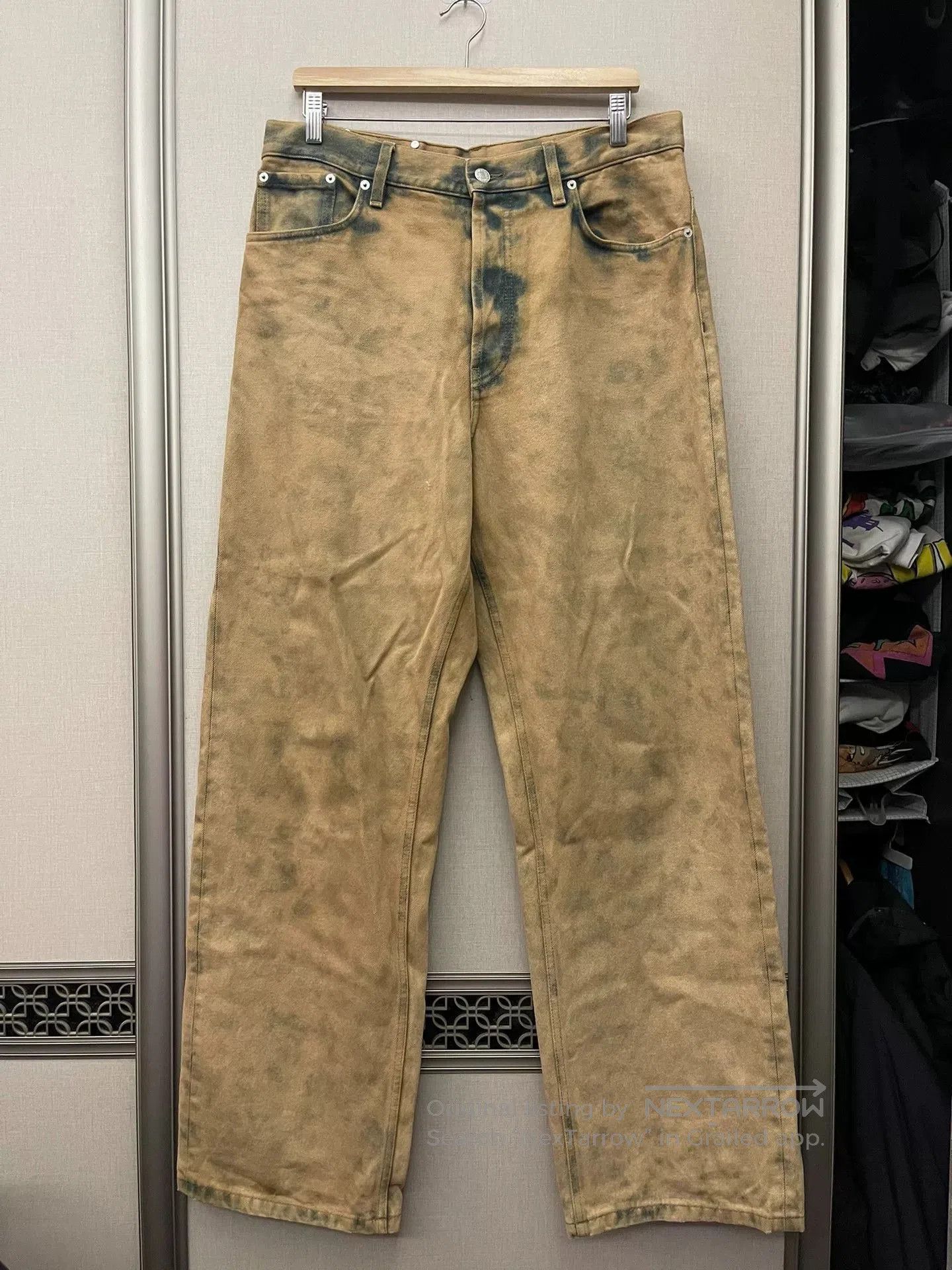 Dries Van Noten unique dyed wide. Size US 33 - 1 Thumbnail