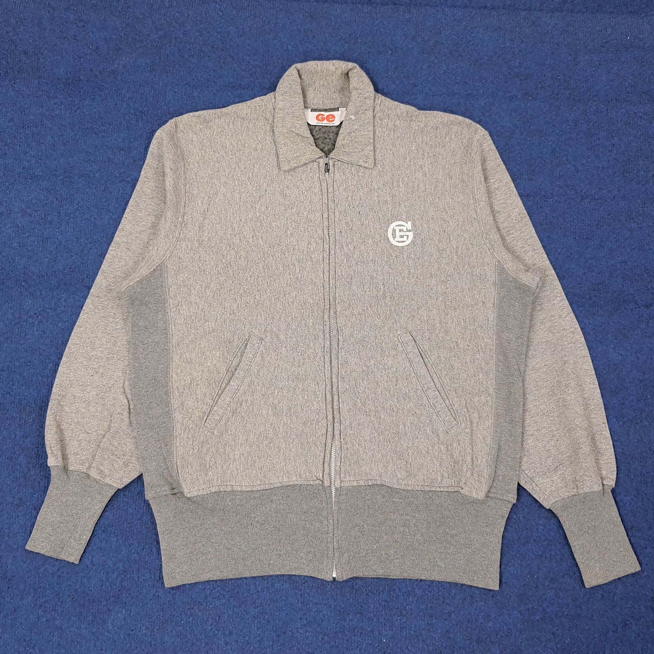 GOODENOUGH Vintage GE GOODENOUGH Japan Zipper Sweatshirt C247N8 Size US M / EU 48-50 / 2 - 1 Thumbnail