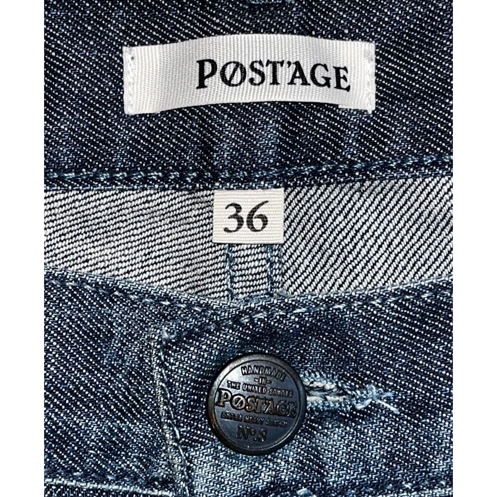 Other Post’age Prescott Selvedge Denim Jeans Straight Fit 36x30 Size US 36 / EU 52 - 7 Thumbnail