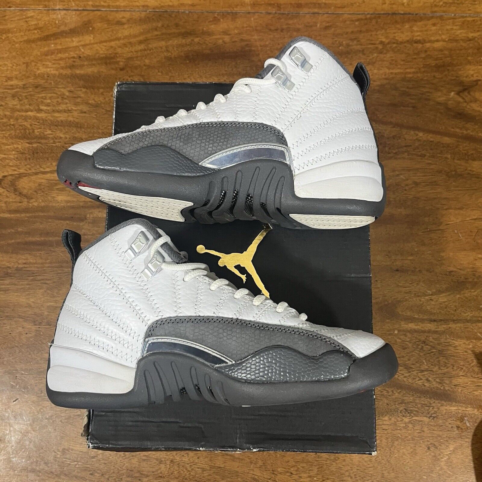 Jordan Brand Size 4.5 - Air Jordan 12 Retro Dark Grey Size US 6 / IT 36 - 3 Thumbnail