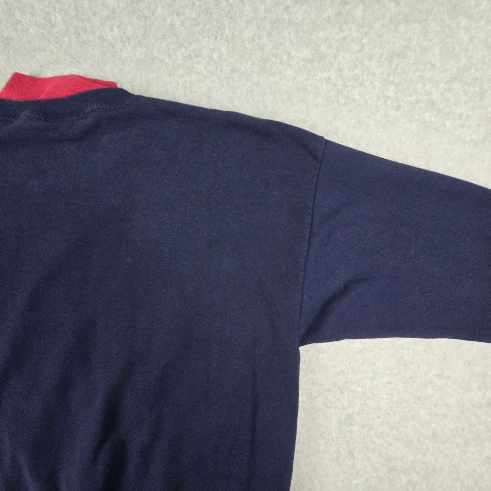 Vintage Vtg Alabama Sweatshirt XL by Santee Navy Red Made in USA Size XL / US 12-14 / IT 48-50 - 13 Thumbnail