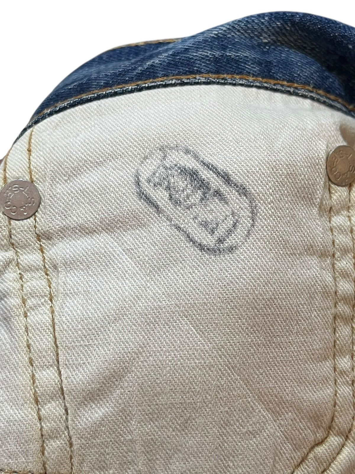 Levi's Vintage Clothing Vintage Levi’s Scovill Big E Selvedge Shorts Denim Size US 29 - 6 Thumbnail