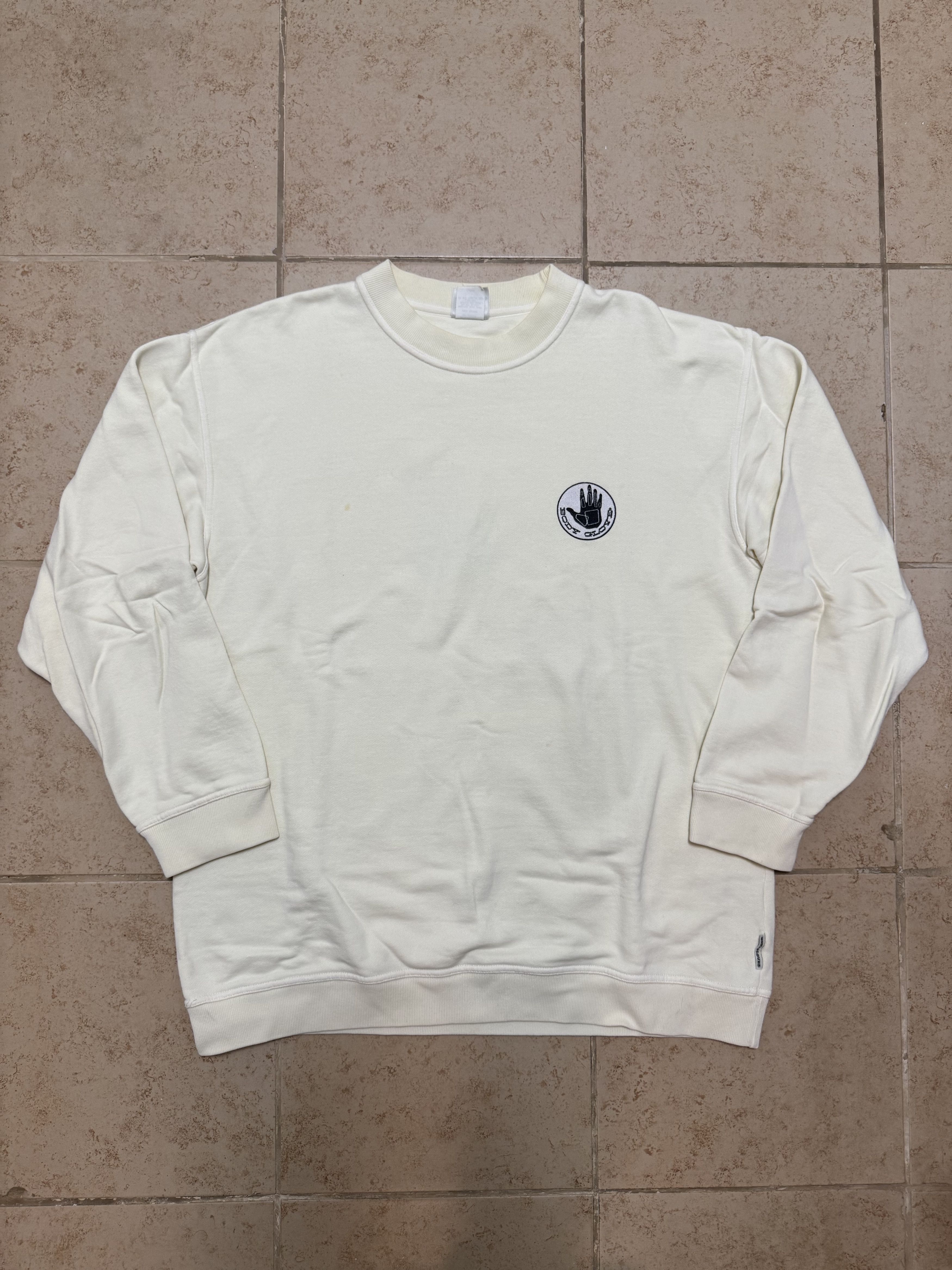 Body Glove Vintage Body Glove Crewneck Sweater Cream White Size US L / EU 52-54 / 3 - 1 Thumbnail