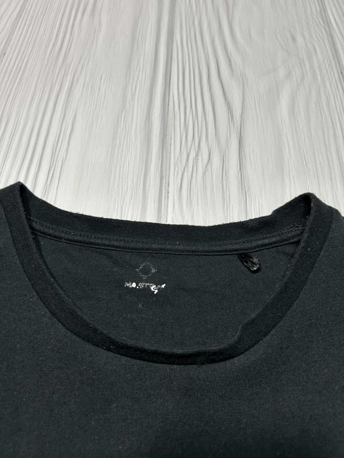 MA.STRUM × Massimo Osti Ma.Strum Black Longsleeve Sweatshirt Size M Size US M / EU 48-50 / 2 - 7 Thumbnail