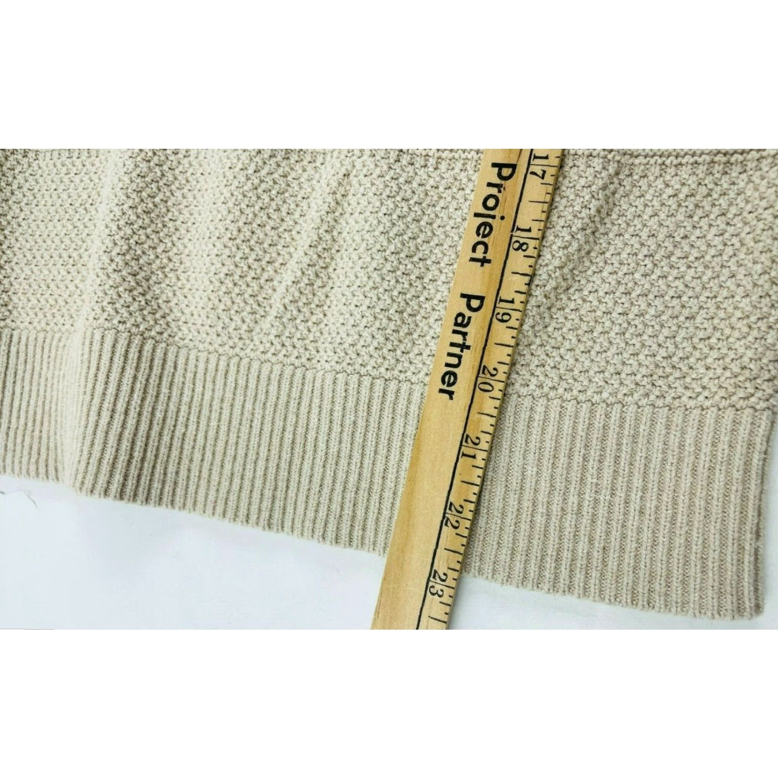 Loft LOFT Sweater Women's Size Extra Small Tan Long Sleeve Pullover Knitted Boatneck Size XS / US 0-2 / IT 36-38 - 5 Thumbnail