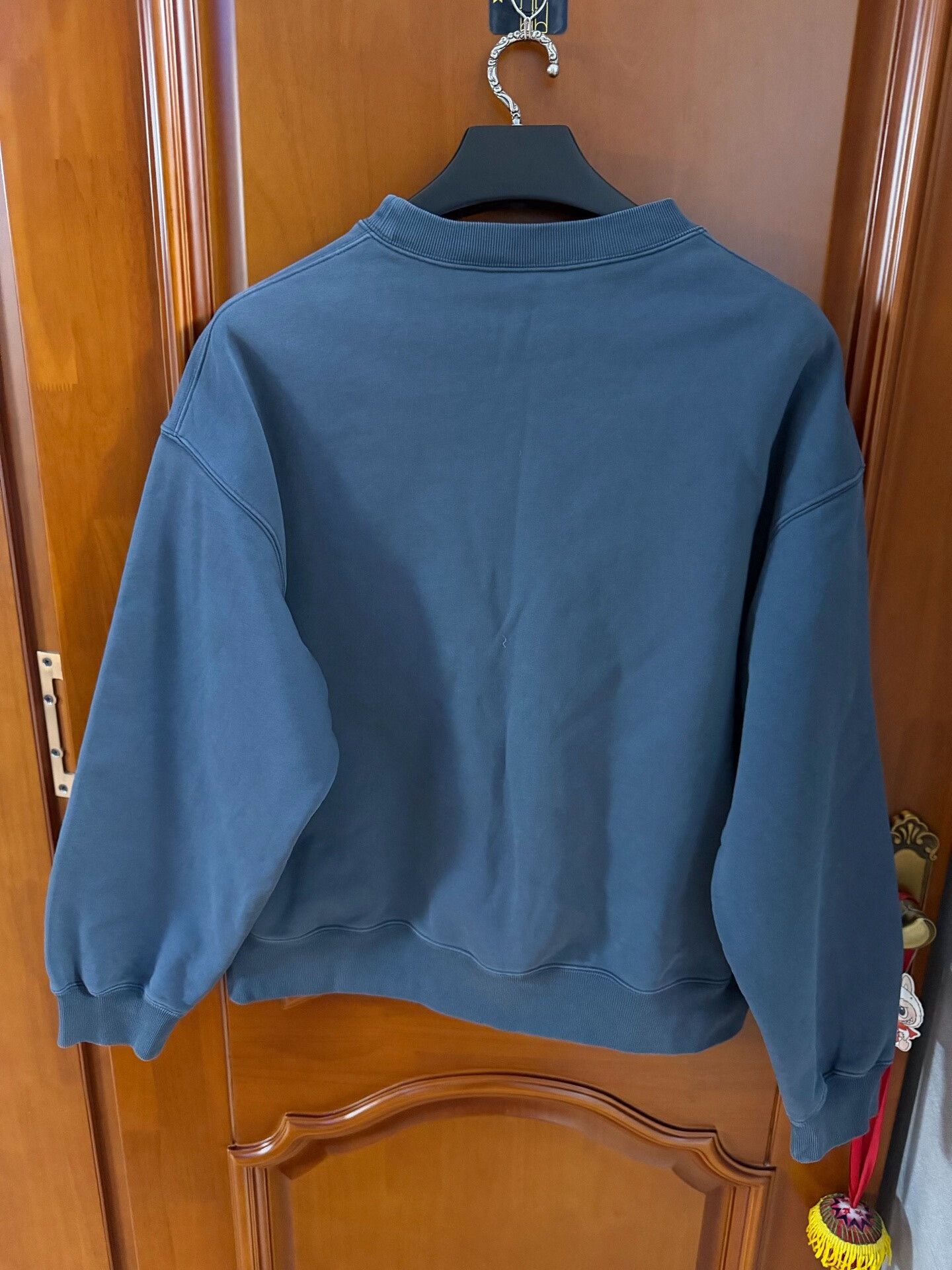 DEFEND PARIS balenciaga navy logo embroidered sweatshirt XS Size US XS / EU 42 / 0 - 2 Thumbnail