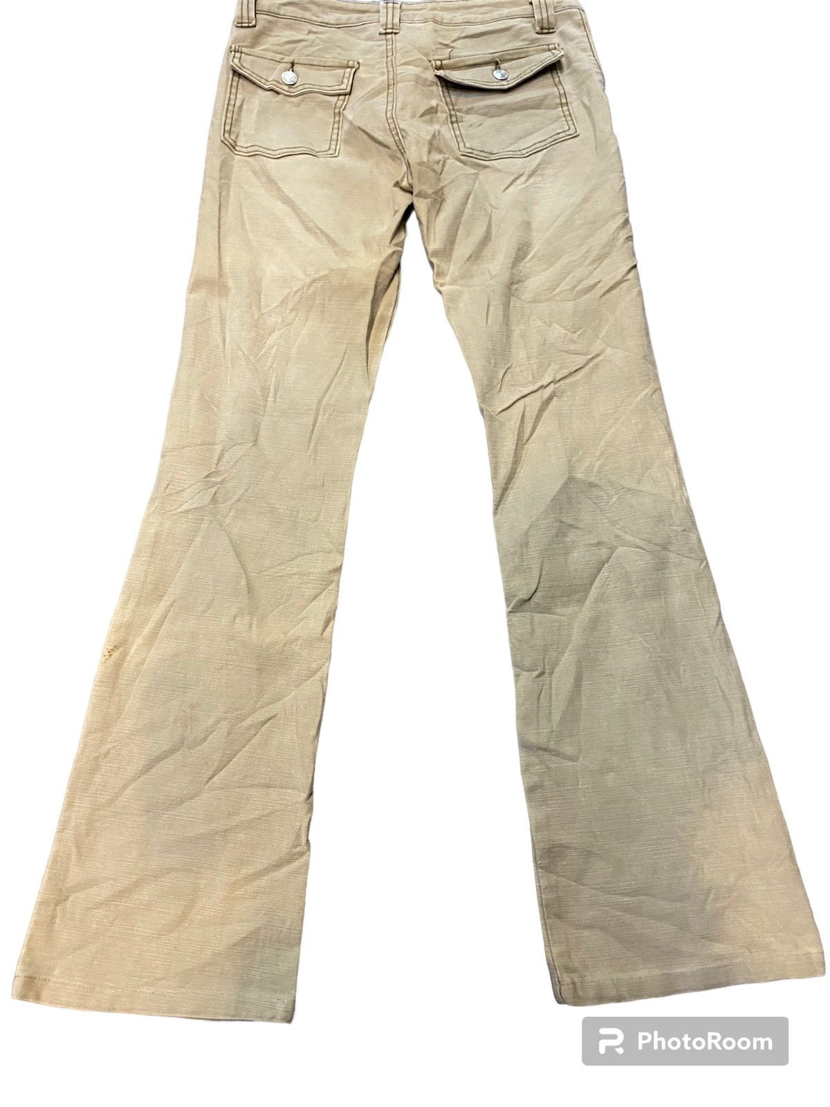 Hysteric Glamour × Japanese Brand × Tornado Mart Flare jeans ikka boot cut multi pocket Size US 29 - 3 Thumbnail