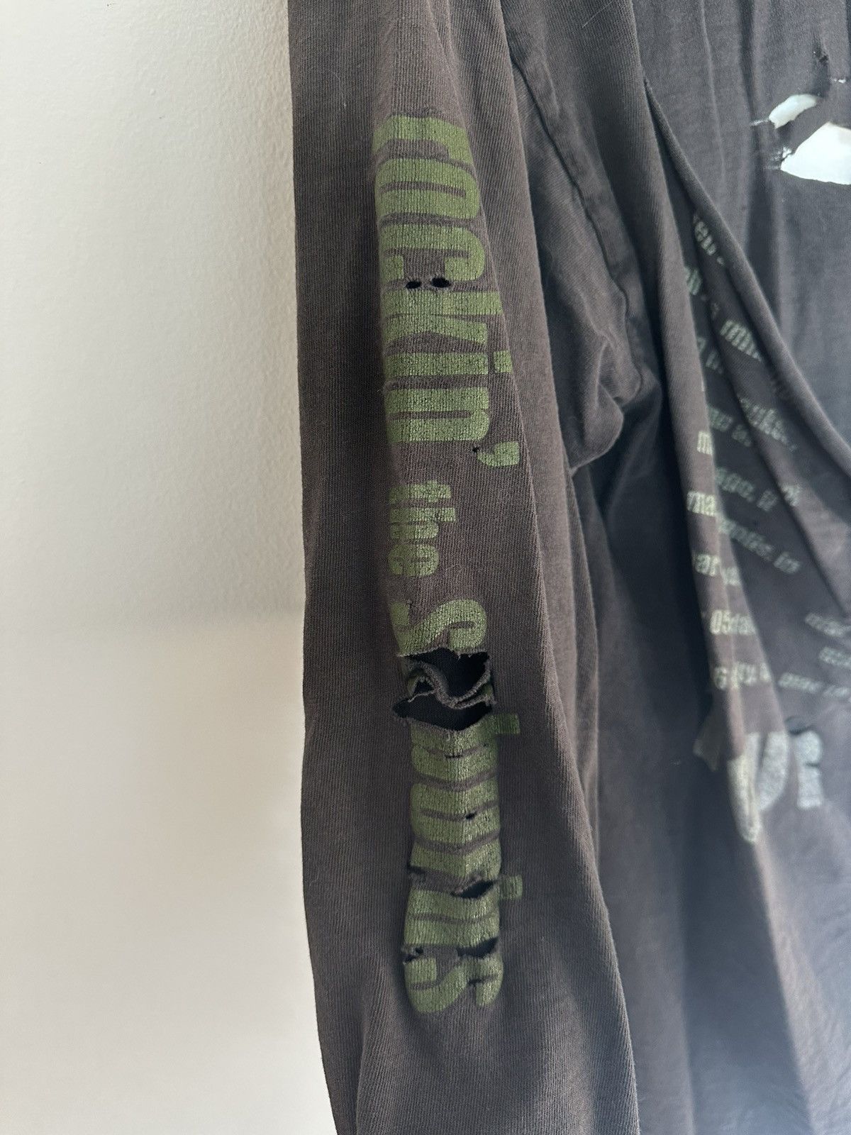 Band Tees × Vintage 2002 Ben Folds ‘Rockin the Suburbs’ Tour Long Sleeve Shirt Size US XL / EU 56 / 4 - 6 Thumbnail