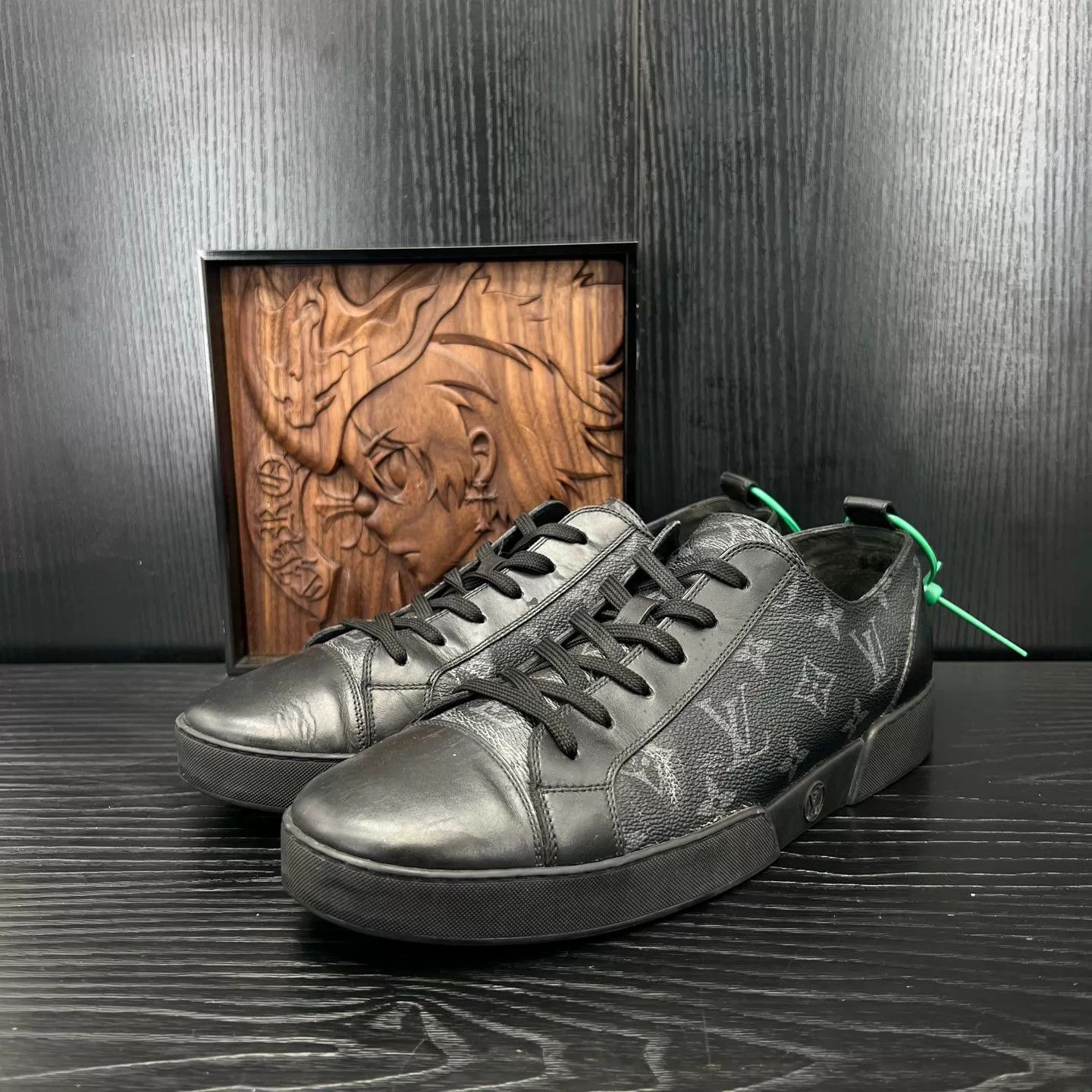 Louis Vuitton LV Match-Up Black Graffiti 42 Size US 9 / EU 42 - 1 Thumbnail
