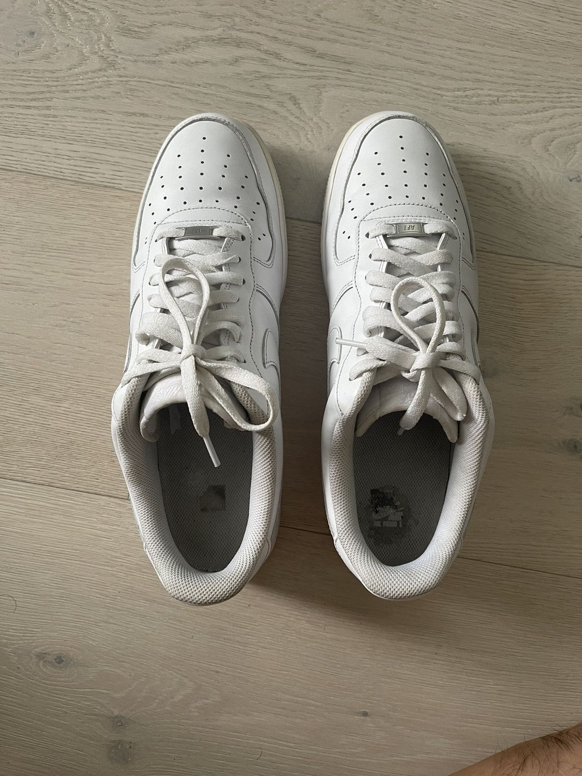 Nike Size 15 Nike AF 1 White Low - Used Size US 15 / EU 48 - 5 Thumbnail