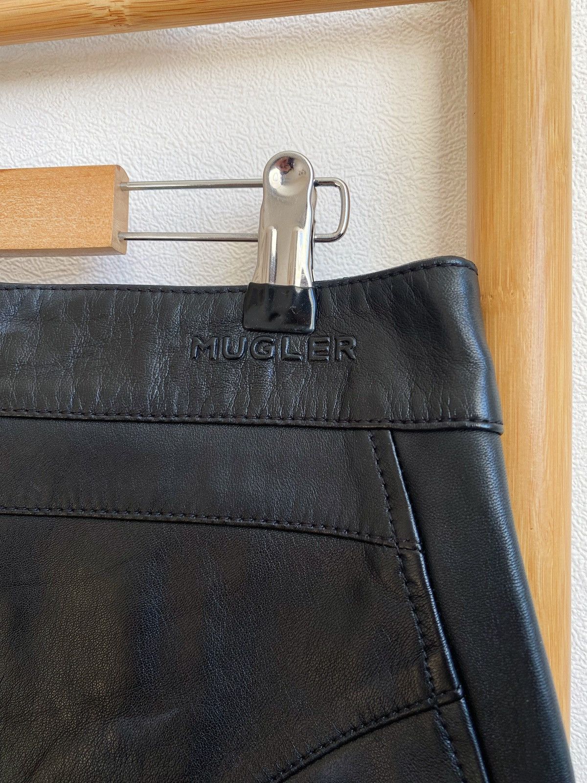 Mugler Mugler x H&M Leather Pants Size US 32 / EU 48 - 12 Thumbnail
