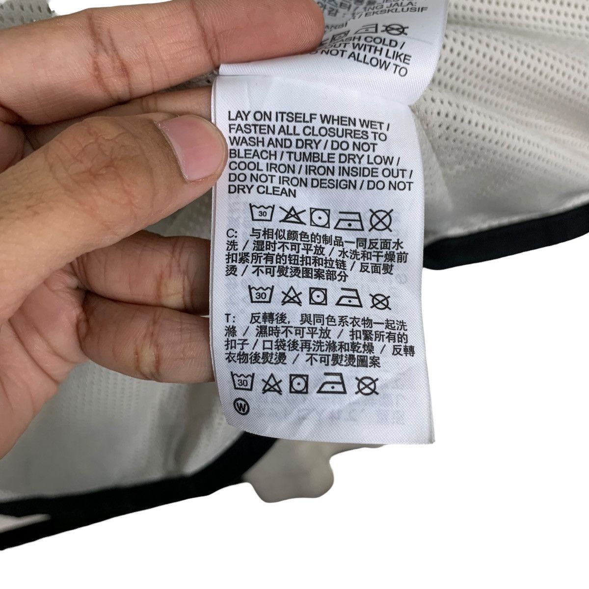 Nike NIKE Deep Pile Grey Fleece Zipper Hoodie Jacket #1059-C48 Size US M / EU 48-50 / 2 - 18 Thumbnail