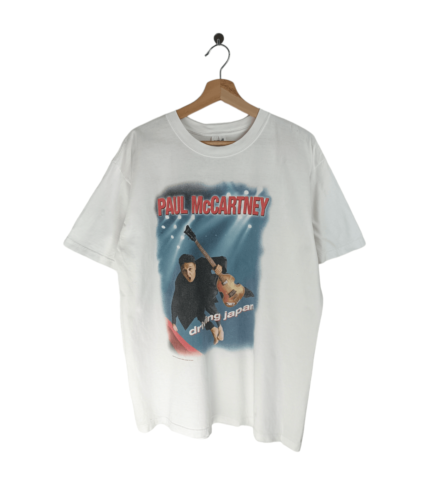 Band Tees VINTAGE 2000s PAUL MCCARTNEY JAPAN TOUR BEATLES ROCK RARE TS Size US L / EU 52-54 / 3 - 1 Thumbnail