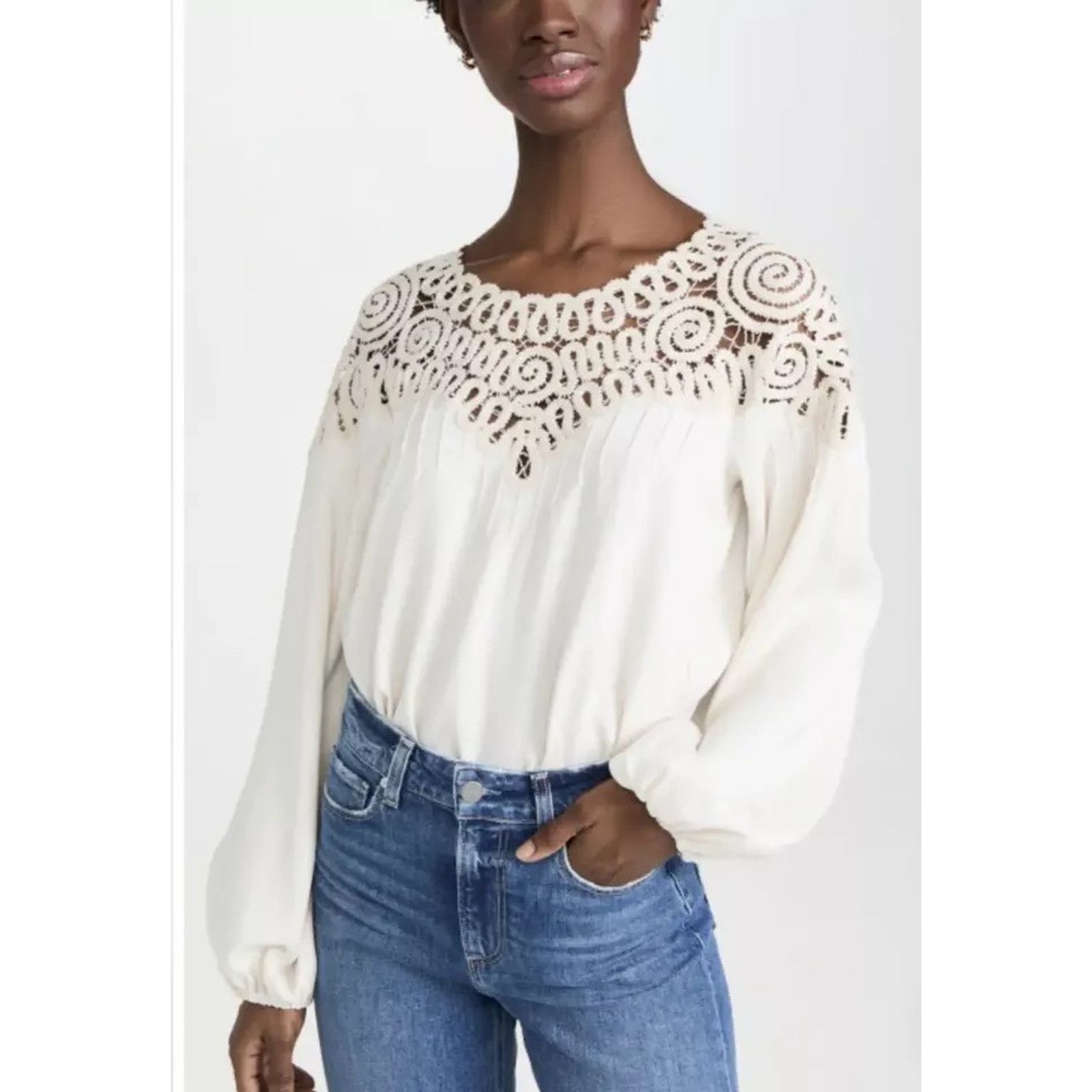 Jonathan Simkhai Jonathan Simkhai Maribel Cut Out Embroidery Top Shell XS Size XS / US 0-2 / IT 36-38 - 1 Thumbnail