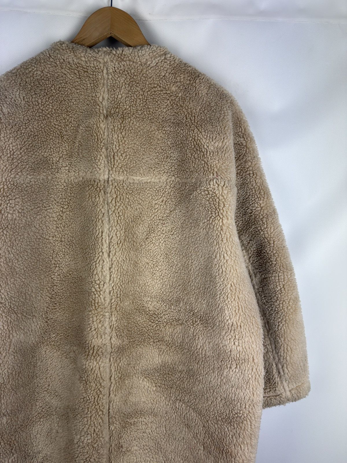Designer × Japanese Brand Studio Tomboy Ladies Faux Shearling Japanese Coat Jacket Size L / US 10 / IT 46 - 16 Thumbnail