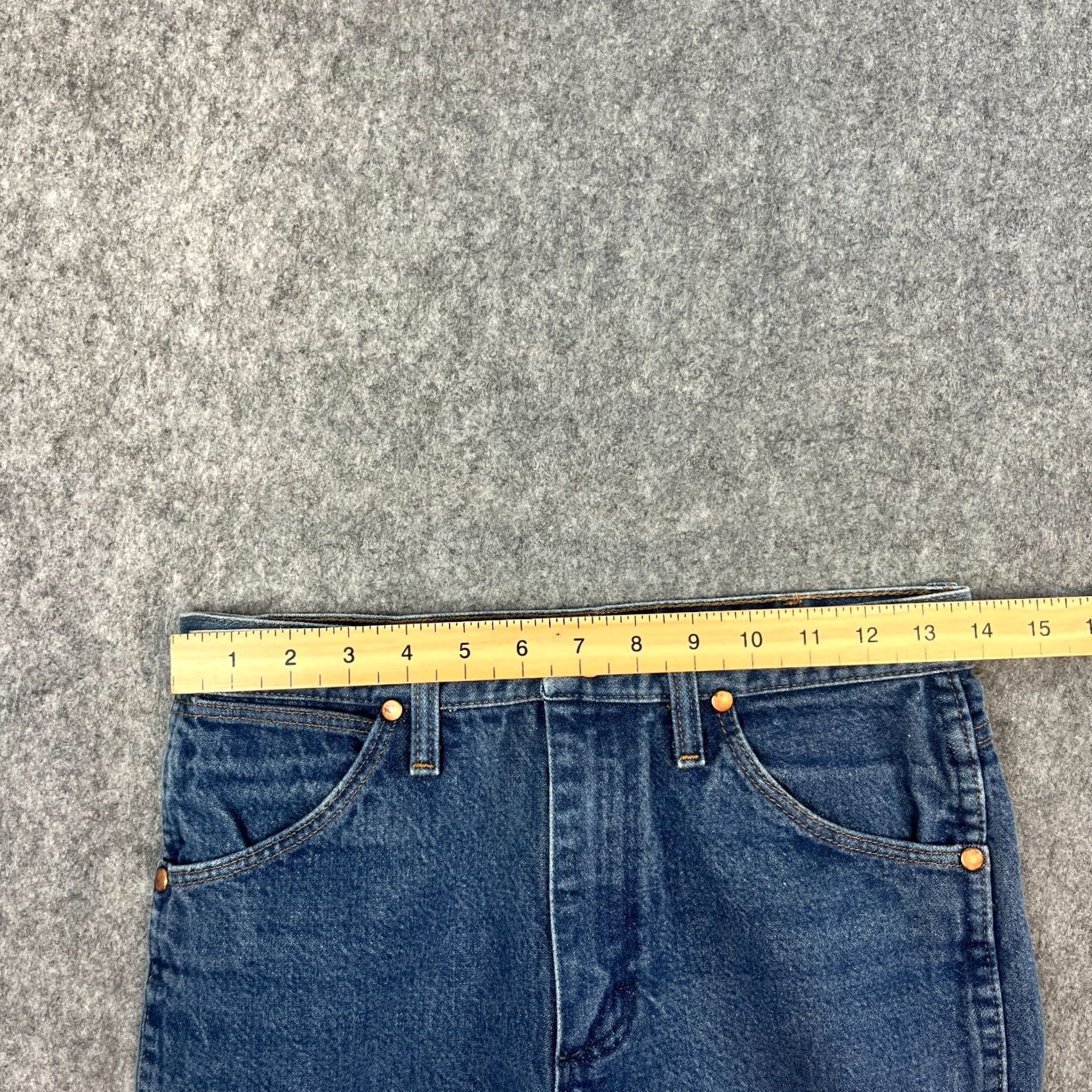 Wrangler VINTAGE Wrangler Womens Jeans Straight 29 30 UK10 High Waist Blue 936DEN Cowgirl Jeans Wrangler 936 Womens Blue 29 30 UK10 Medieval-style? Size 32" / US 10 / IT 46 - 7 Thumbnail