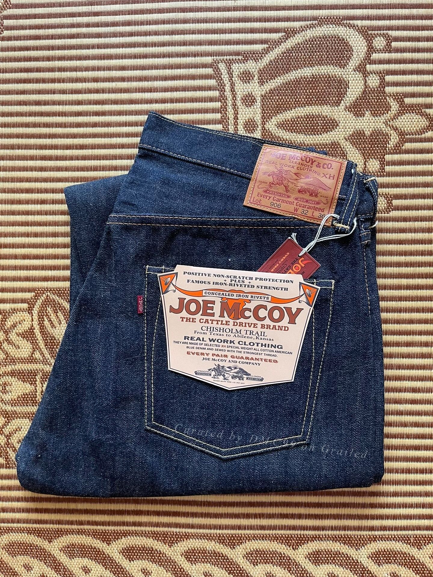 The Real McCoy's Joe McCoy 906 Jeans W32 Size US 32 / EU 48 - 1 Thumbnail