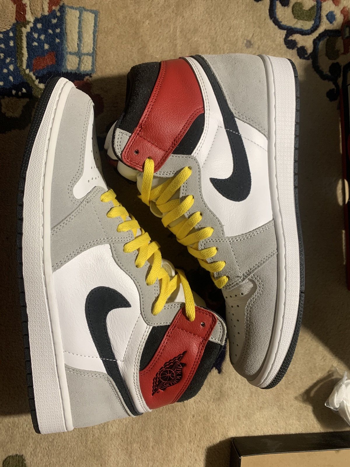Nike Jordan 1 high. Smoke grey Size US 12 / EU 45 - 3 Thumbnail