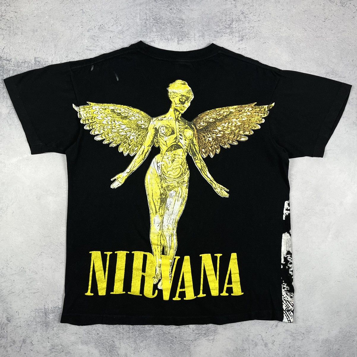 Band Tees Vintage Nirvana In Utero rare All Over Print rock tee 90’s Size US M / EU 48-50 / 2 - 12 Thumbnail