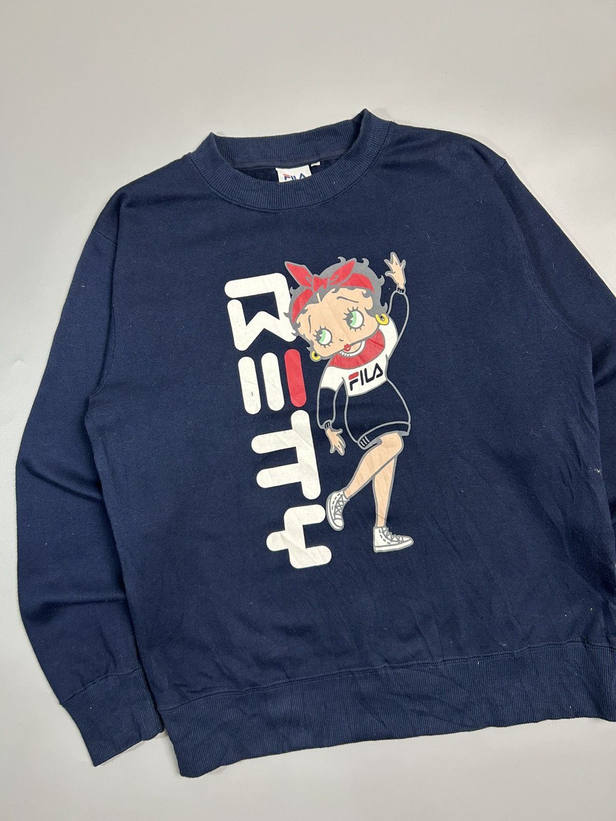 Fila Fila Collab Betty Boop Sweatshirt Size M / US 6-8 / IT 42-44 - 2 Thumbnail