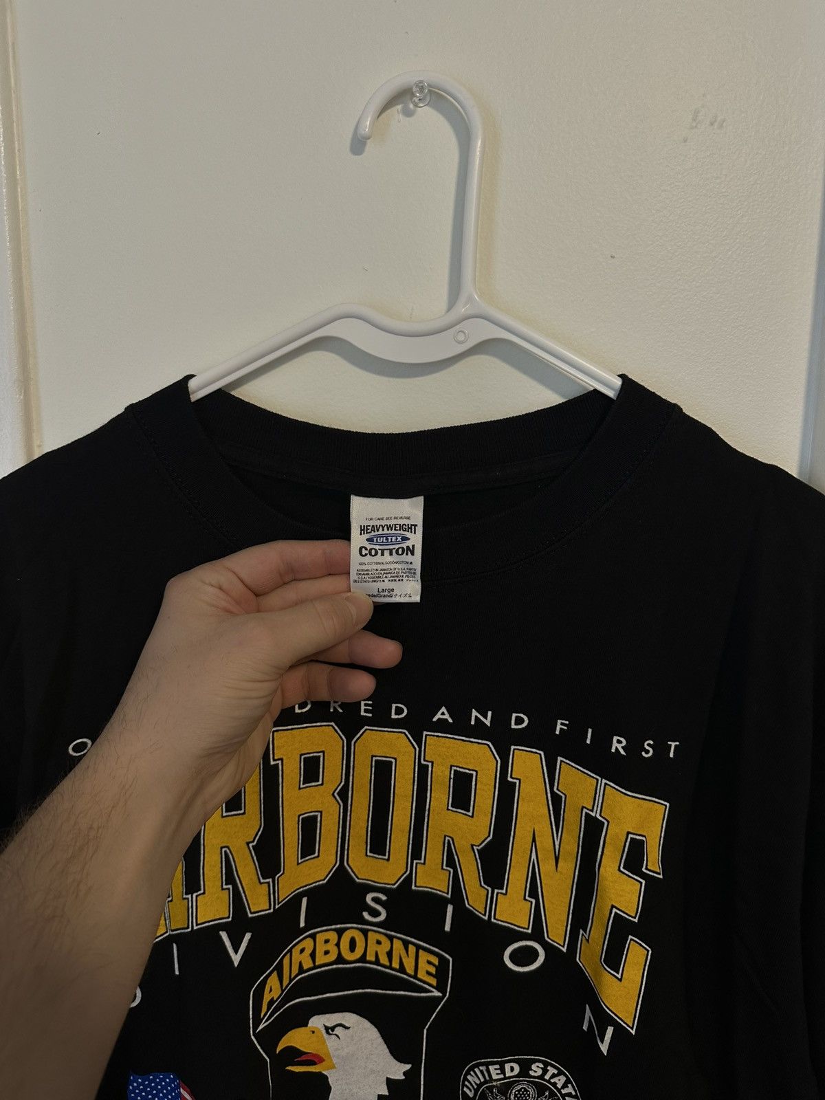 Tultex 1992 101st Airborne Division Tee Size US L / EU 52-54 / 3 - 2 Thumbnail