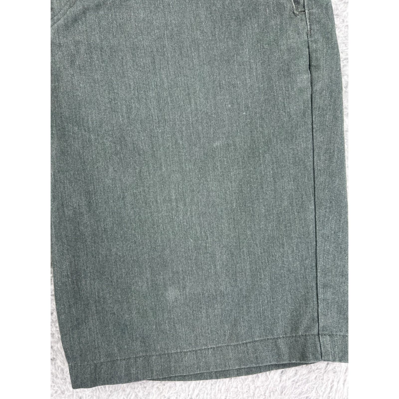 Volcom Volcom Shorts Mens 32 Gray Polyester Blend Skate Baseball Beach Chino Zip Fly Size US 32 / EU 48 - 6 Thumbnail
