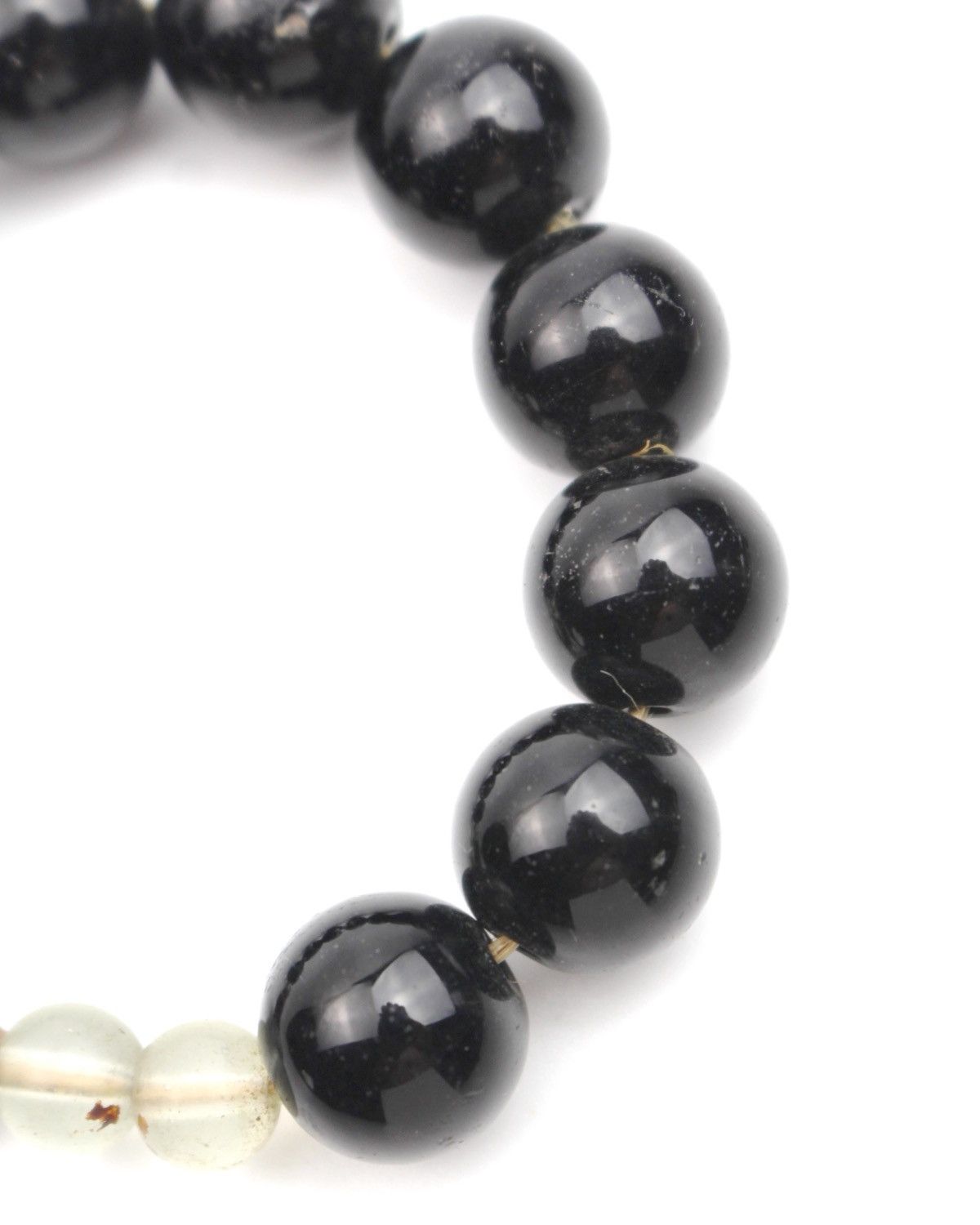 If Six Was Nine 2000S JAPANESE MADE ICON CROSS DARK BEAD BRACELET Size ONE SIZE - 4 Thumbnail