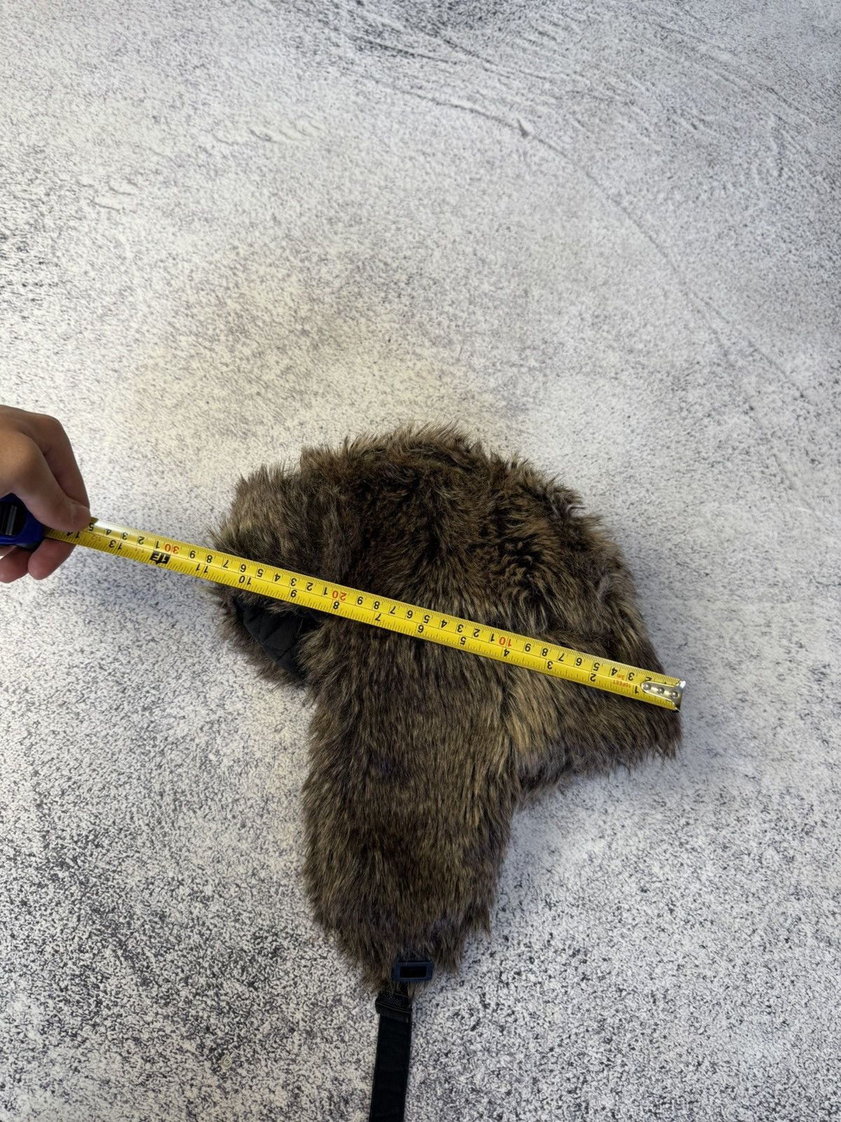 Vintage Ushanka Trapper Hat Furry Mohair Fuzzy Fur Hat Y2K 90s rare Size ONE SIZE - 11 Thumbnail