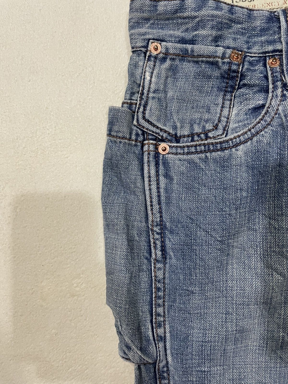 Japanese Brand Vintage Touch JeanSmith Sick Big Pocket Straight Cut Jeans Size US 32 / EU 48 - 11 Thumbnail