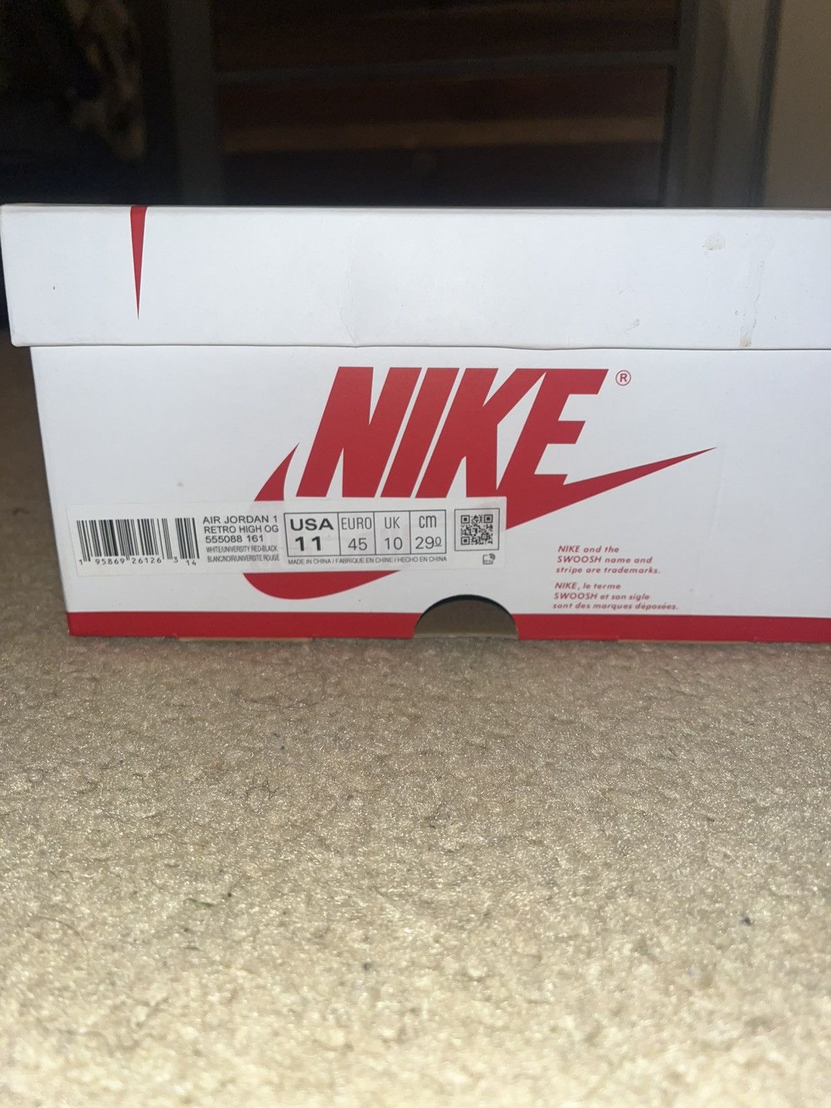 Jordan Brand AIR JORDAN 1 RETRO HIGH OG Size US 11 / EU 44 - 1 Thumbnail