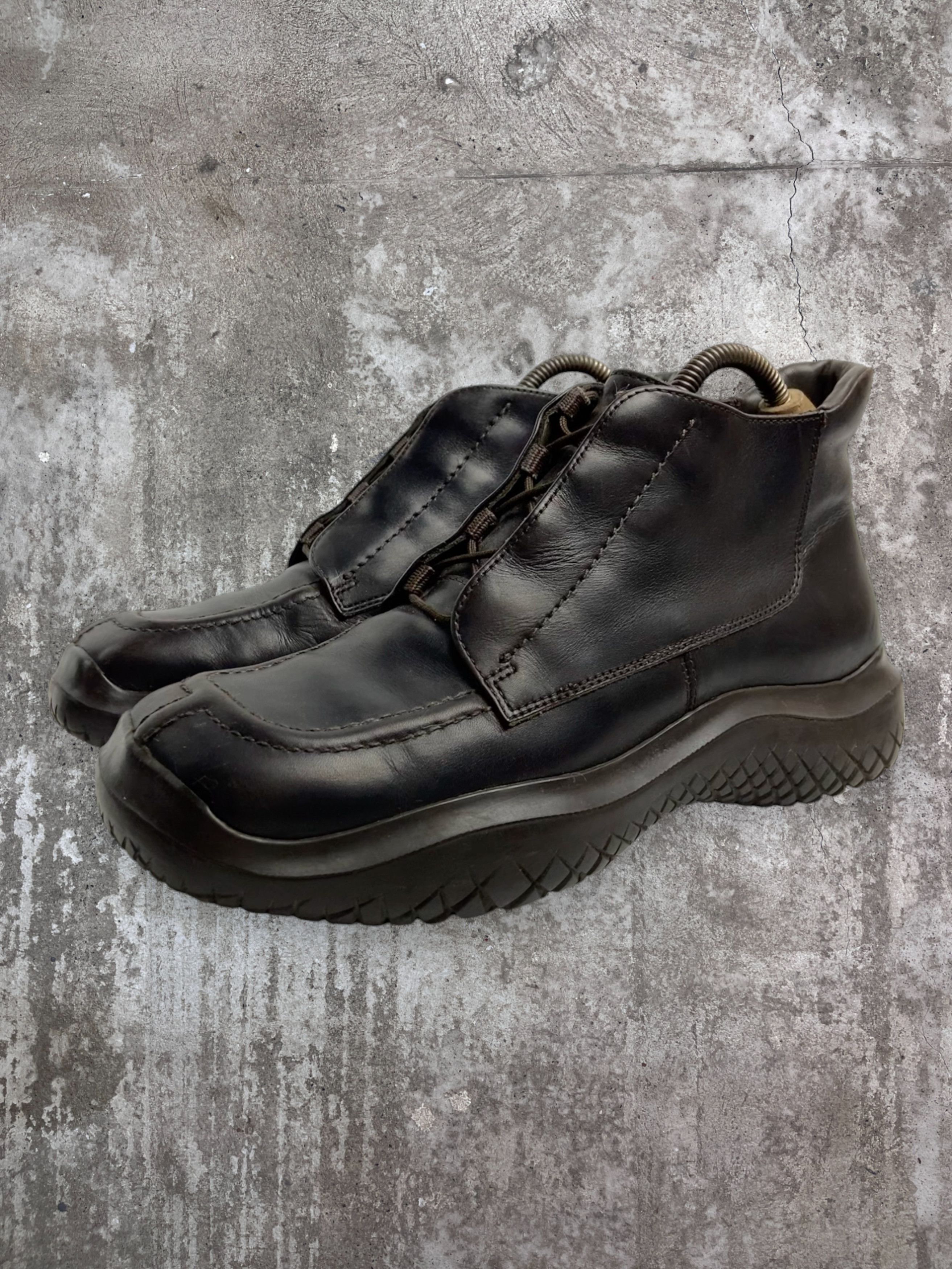 Prada 2000s PRADA SPORT LINEA ROSSA VIBRAM SOLE BOOTS - 5016 Size US 6 / EU 39 - 1 Thumbnail