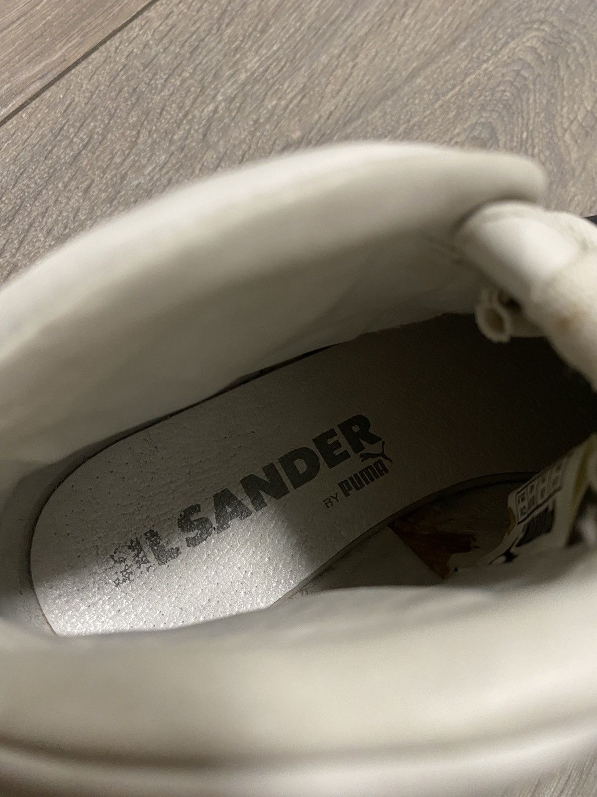 Jil Sander × Puma 🚨 Rare Vintage Puma X Jil Sander Sneakers 90s Leather Y2K Size US 7.5 / EU 40-41 - 11 Thumbnail
