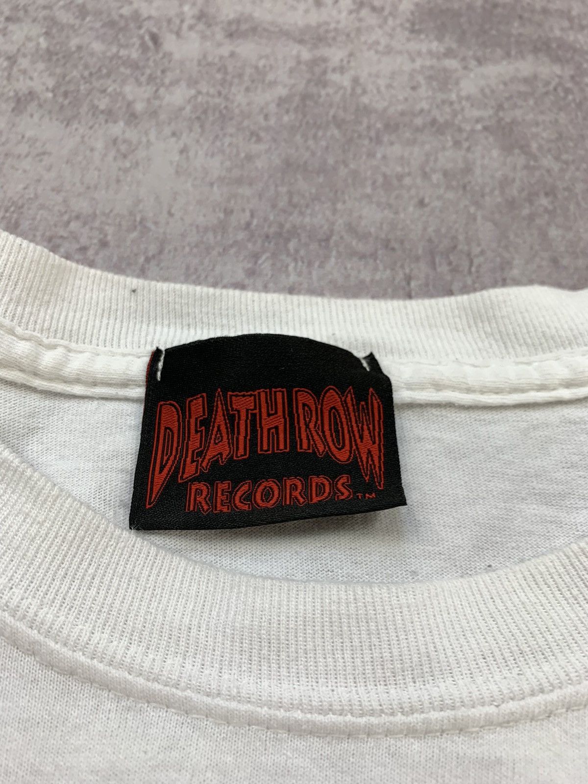 Death Row Records × Rap Tees Death Row Records T-shirt Big Logo Size L Size US L / EU 52-54 / 3 - 5 Thumbnail