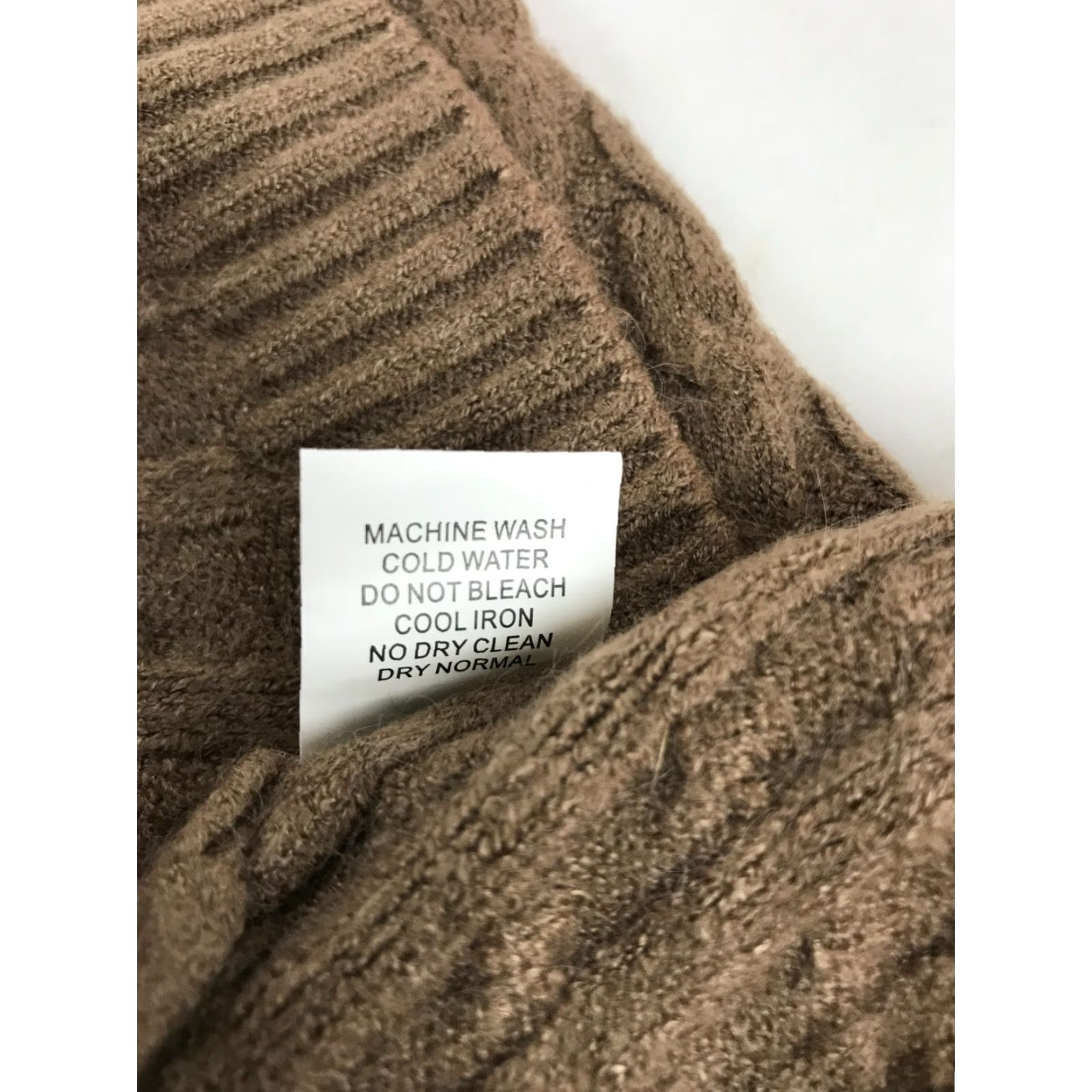 Vintage Jon & Anna Sweater Women's Size L Brown Pullover Ribbed Cable-Knit Round Neck Size L / US 10 / IT 46 - 7 Thumbnail