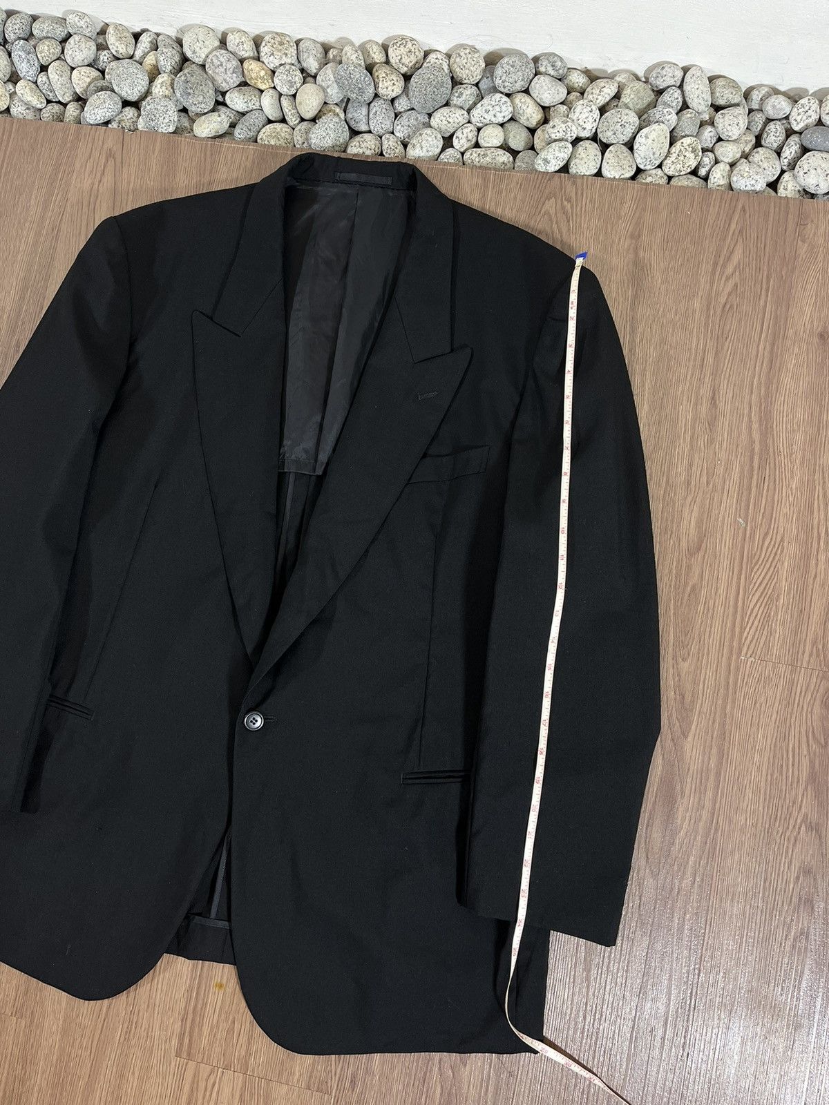 Yves Saint Laurent Yves Saint Laurent pour Homme Blazer Classic Tailored Jacket Size 50R - 15 Thumbnail
